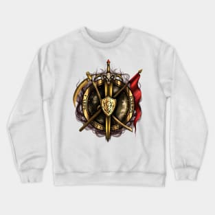 Royal Vampire Crest Crewneck Sweatshirt